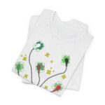 Saint Patrick's EKG Leads T-Shirt - Image 8